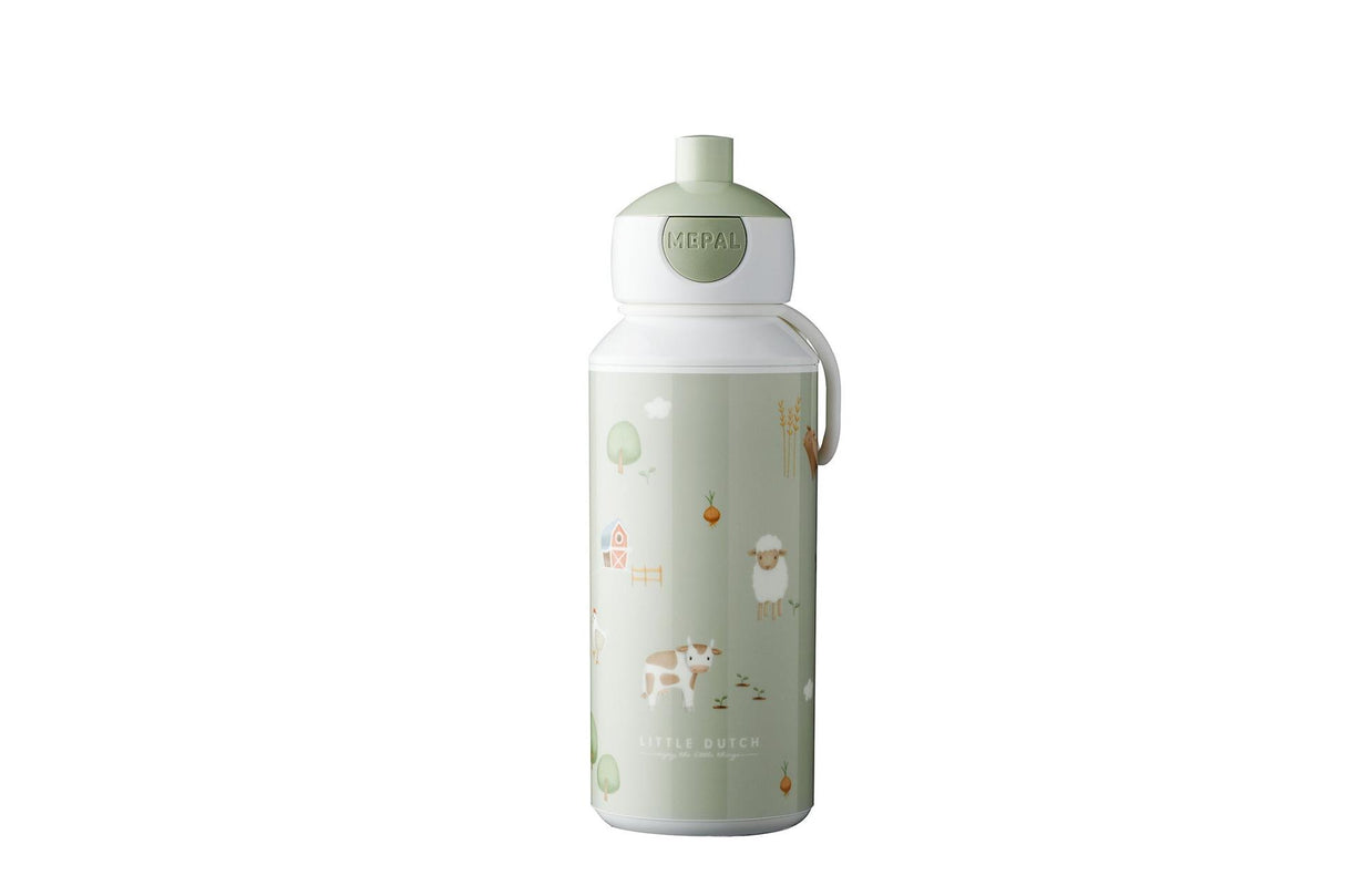 Mepal Little Farm Trinkflasche Pop-Up Campus 400 ml
