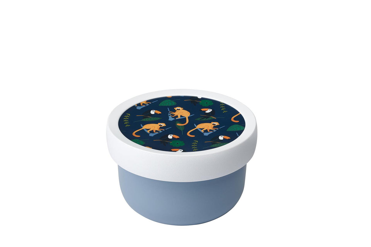 Mepal Campus Obstbox Dschungel 300 ml weiß blau