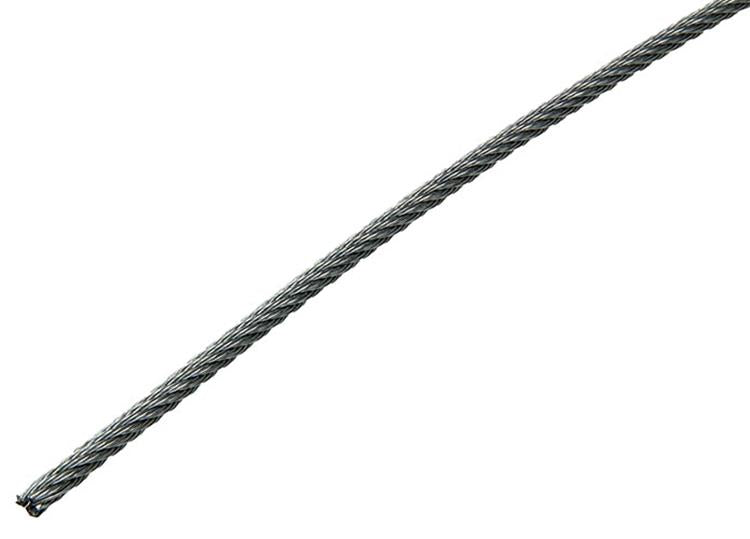 1015568 - verzinkte staalkabel 7x7 100m 4mm wll 160 kg din en 12385-4 | 100 stuks