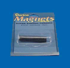 Darice • Magnet rund 8mm 10 Stück aus Keramik
