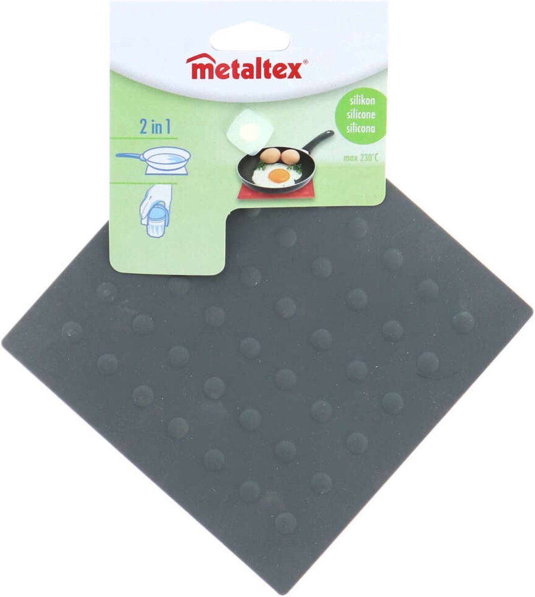 Metaltex Silikon-Glasöffner rutschfest | 4 Stück