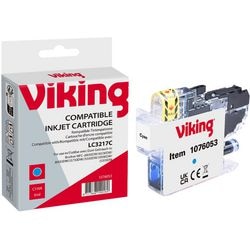 Inktcartridge viking compatibel brother lc-3217c cyaan