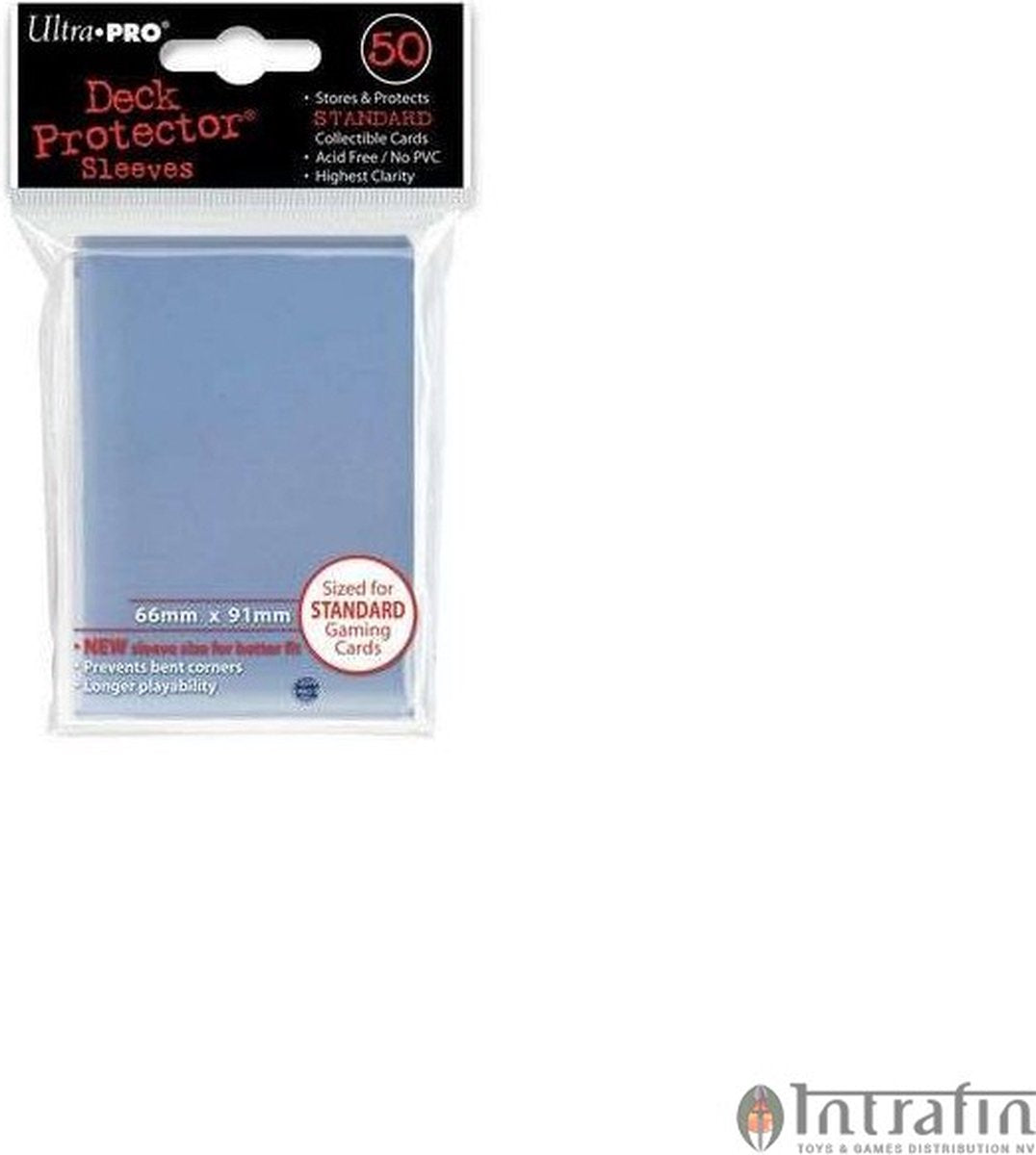 Ultrapro Standardhüllen, klares Display (66 x 91 mm) – 100 Stück