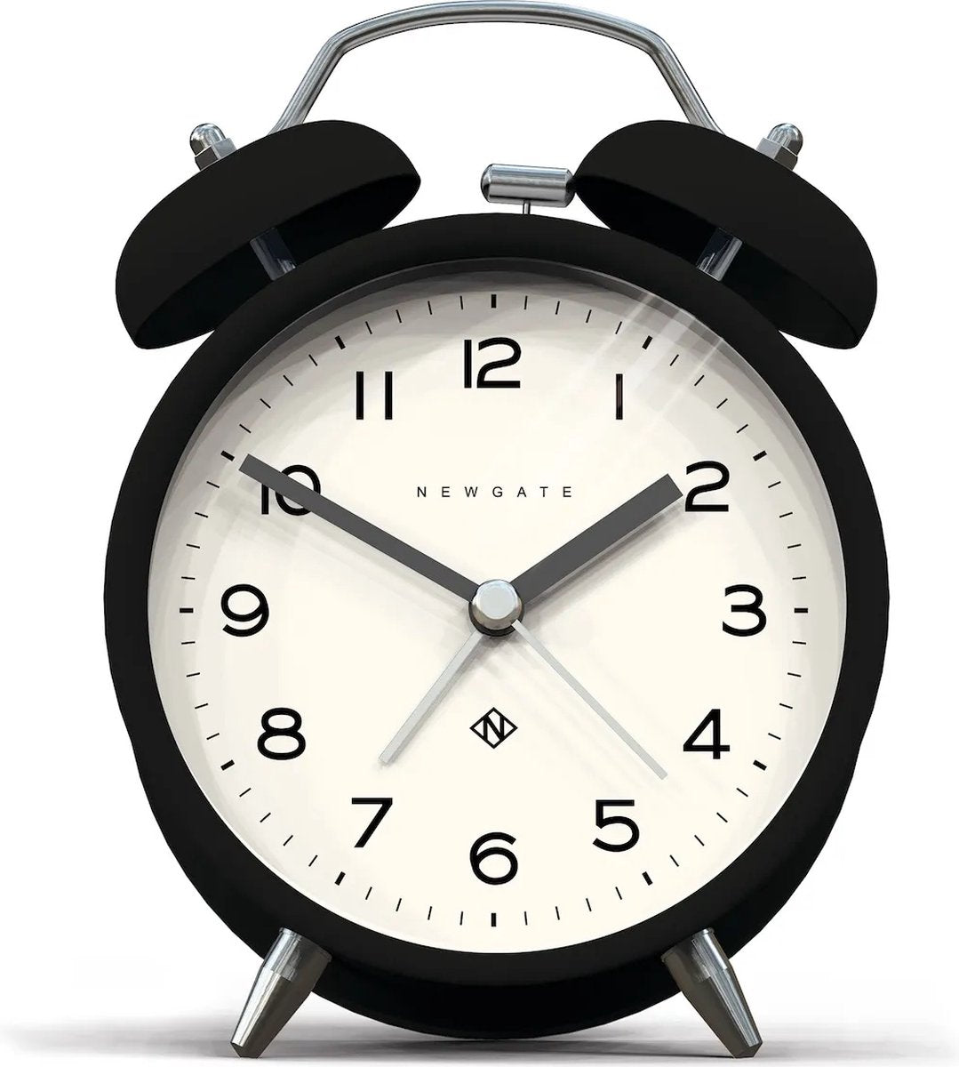 Newgate Charlie Bell Echo – Wecker – Schwarz