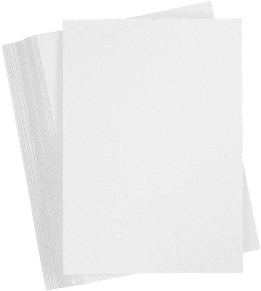 Creativ Company Farbkarton, A6, Blatt 105x148 mm, 250 gr, weiß, 100 Blatt 1 Karton