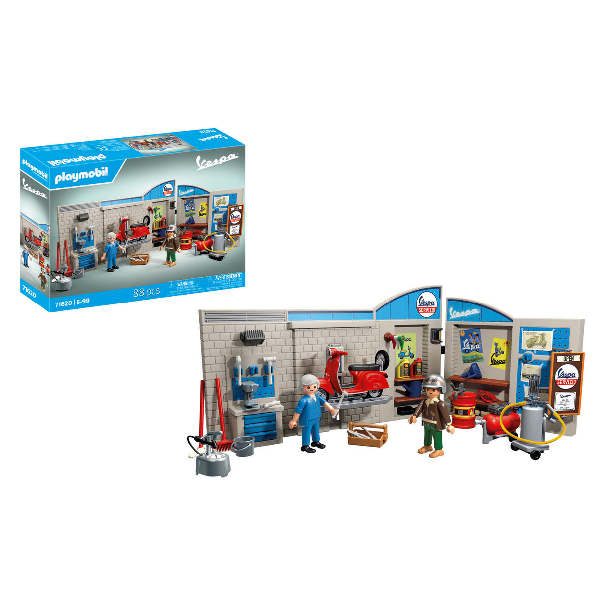 Playmobil 60er Vespa-Garage - 71621