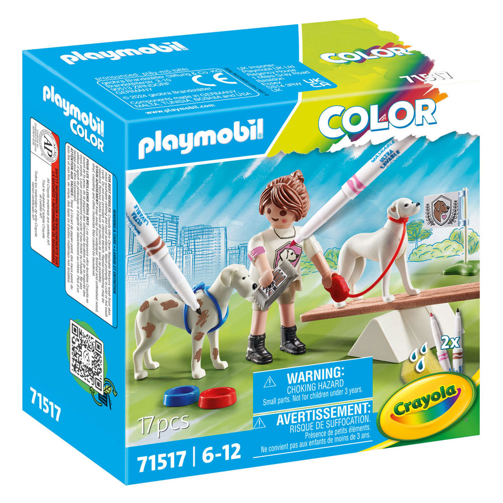 Playmobil Farbhundetraining – 71517