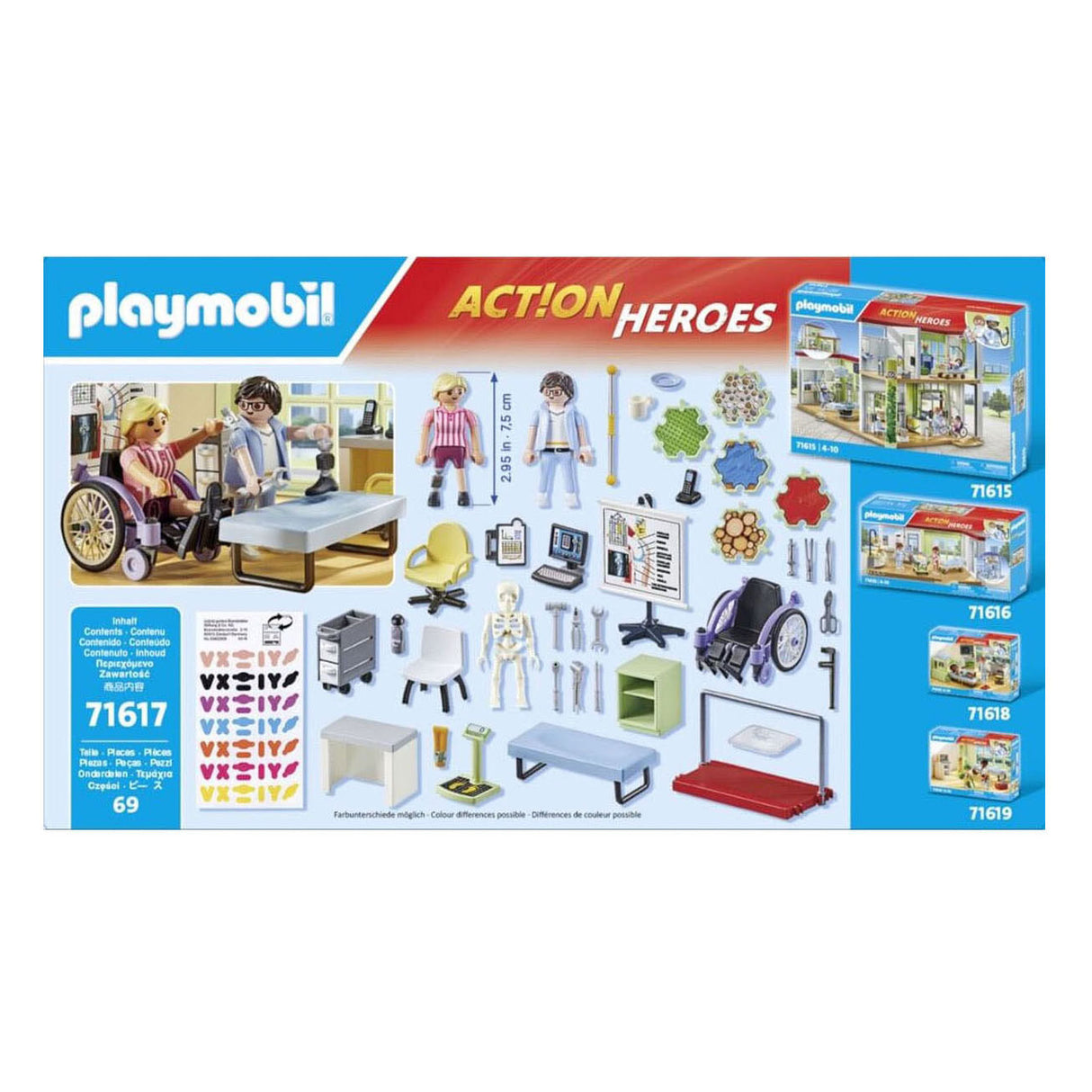 Playmobil Actionhelden Orthopädie - 71618