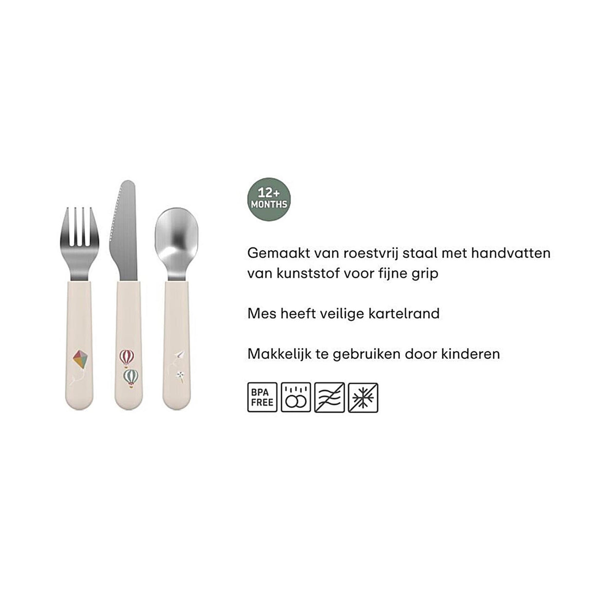 Mepal Sunshine Rainbow Kinderbesteck mio 3-teilig