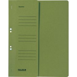 Offertemap falken a4 250 gram groen halve flap