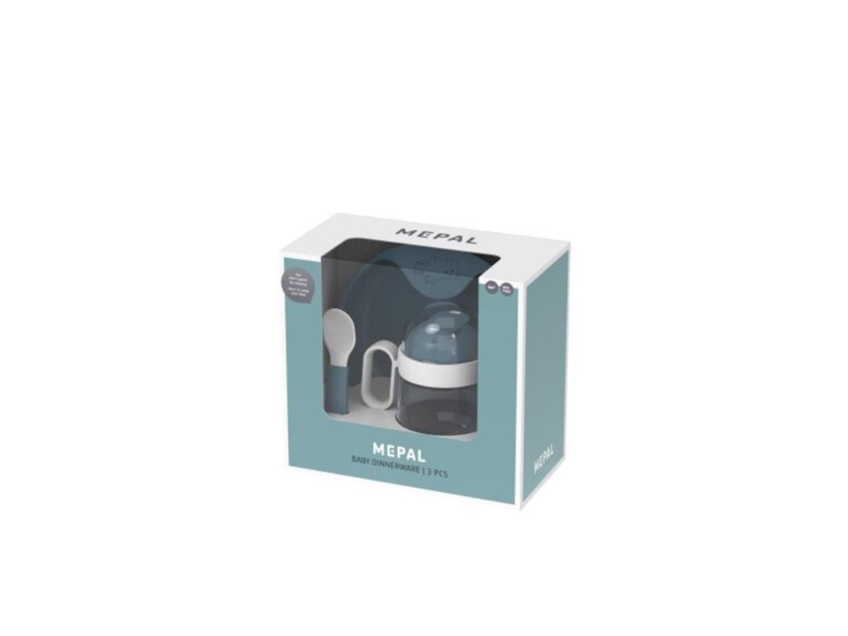 Mepal Babygeschirr Mio 3-teilig blau
