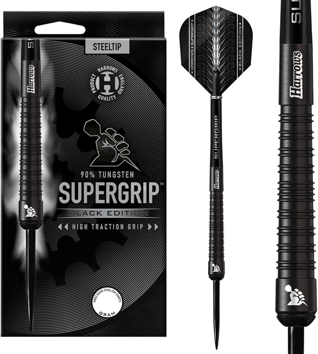 Harrows Supergrip Black Edition 90 % Wolfram 24 g