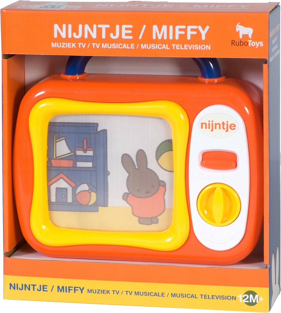 Rubo spielt Miffy, meinen ersten Fernseher