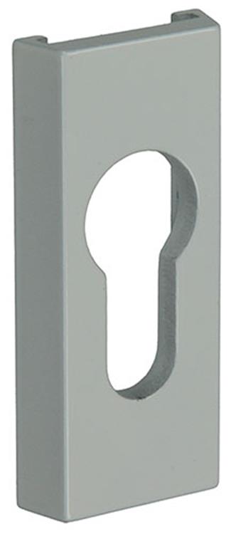 Yale 1019119 - 1 beveiliging profielcil.pz 9mm alu-wit | 2 stuks