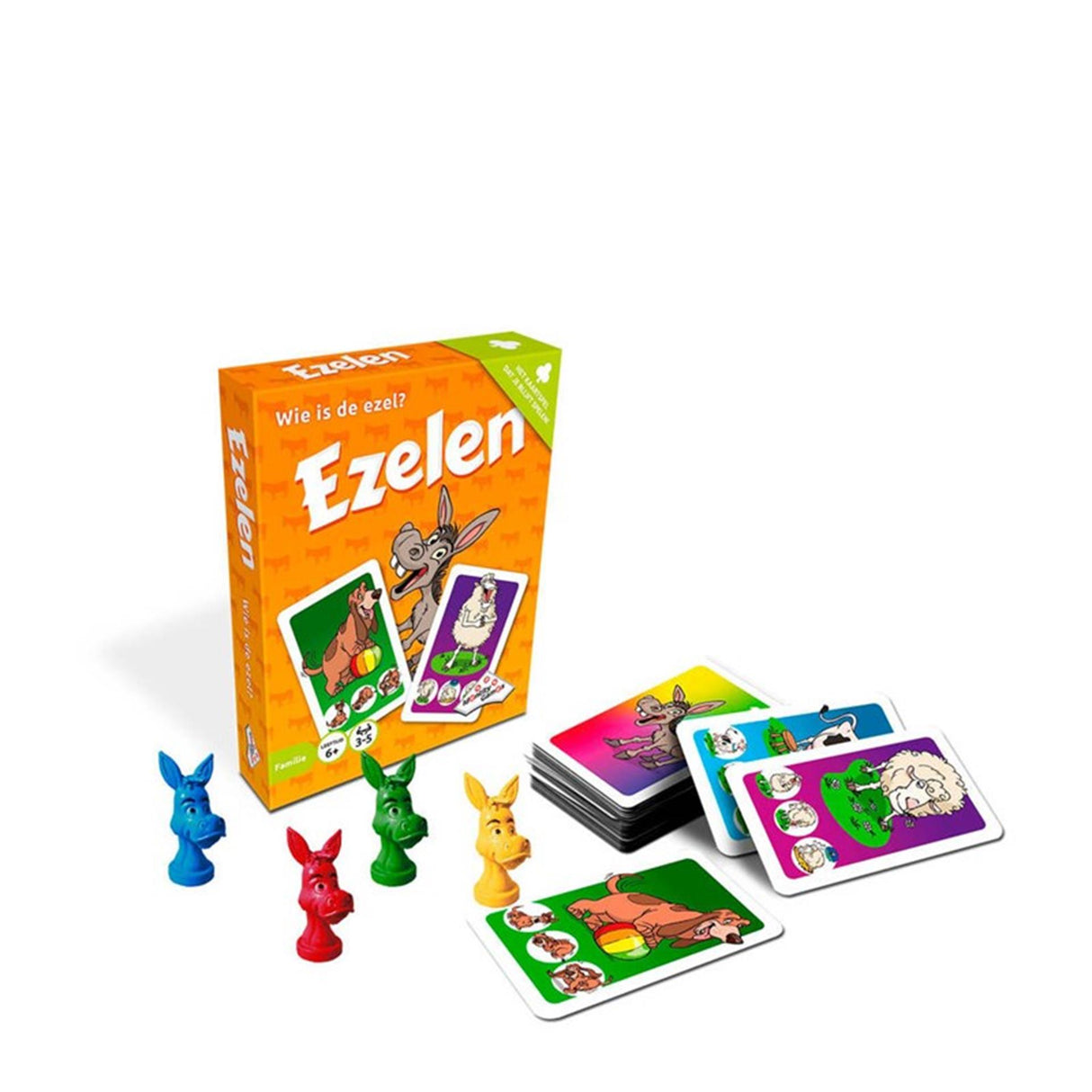 Identitätsspiele Esel-Kartenspiel