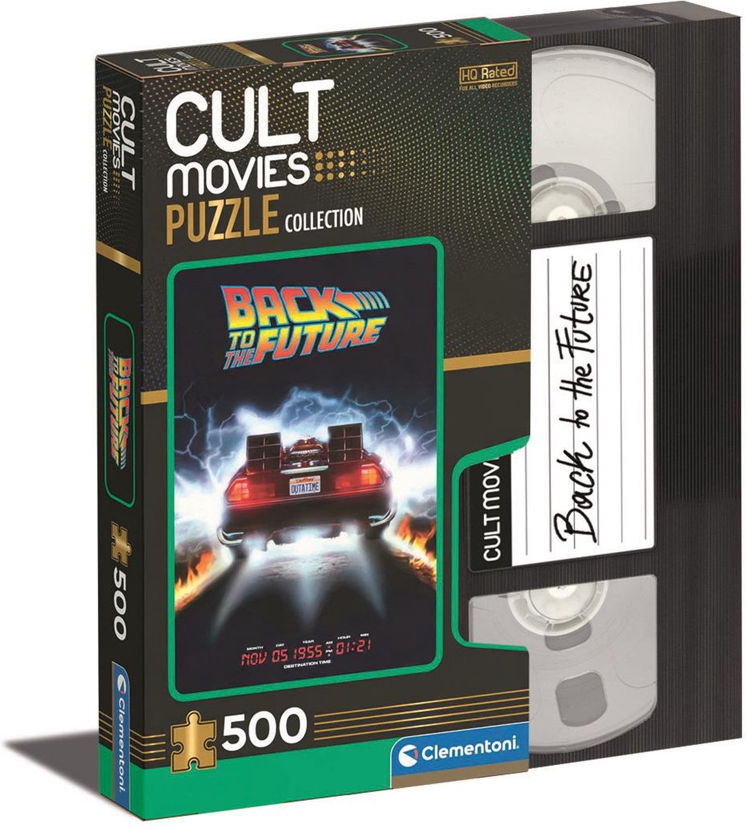 Clementoni Puzzle Filme Zurück in die Zukunft, 500 Teile.