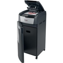 Papierversnipperaar rexel optium auto-feed grijs