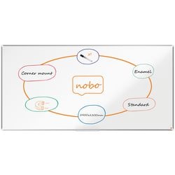 Whiteboard nobo premium plus 2400 x 1200 mm