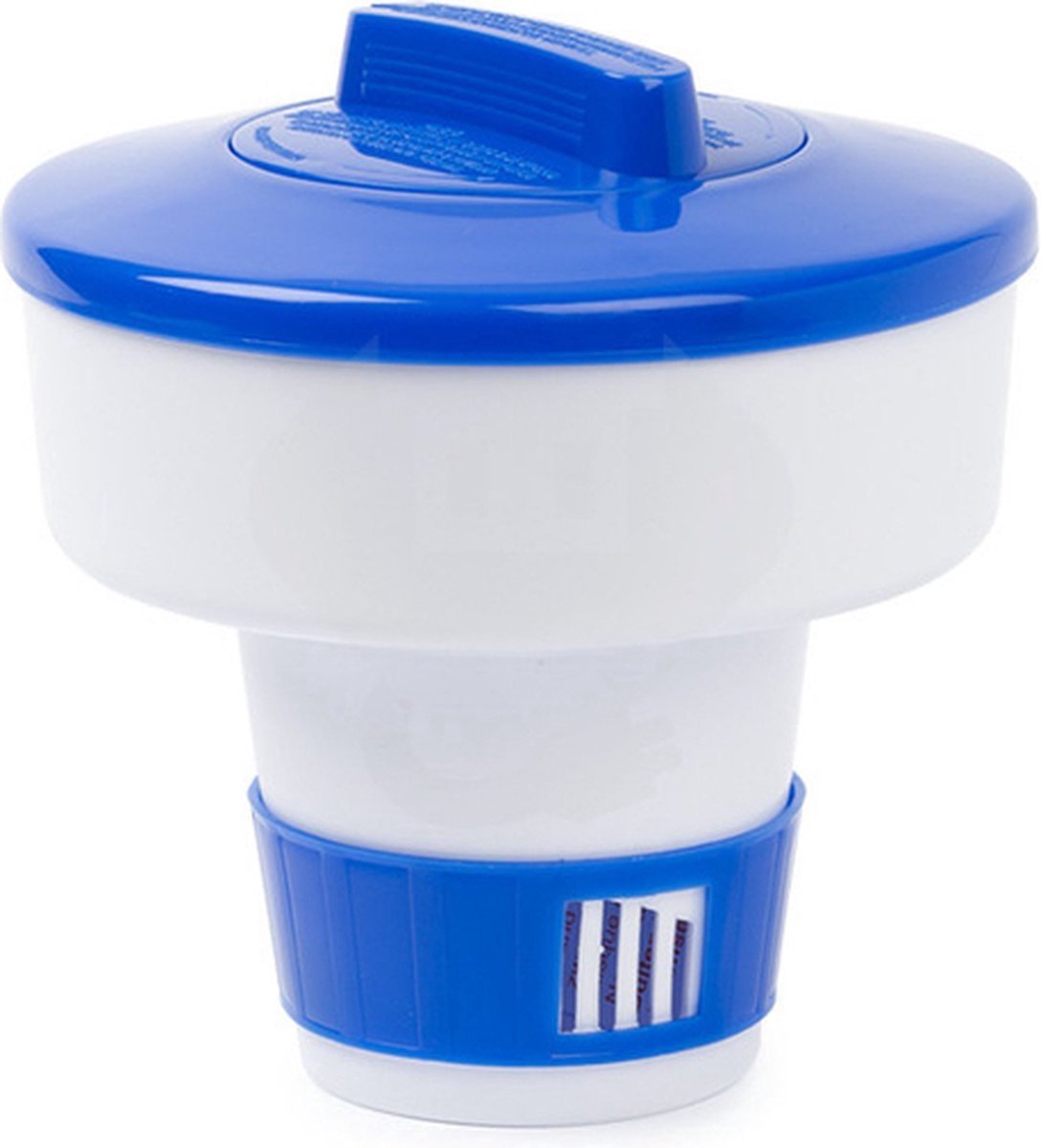Sommer spaß chloordispenser 200 Gramm einziehbares blau weiß