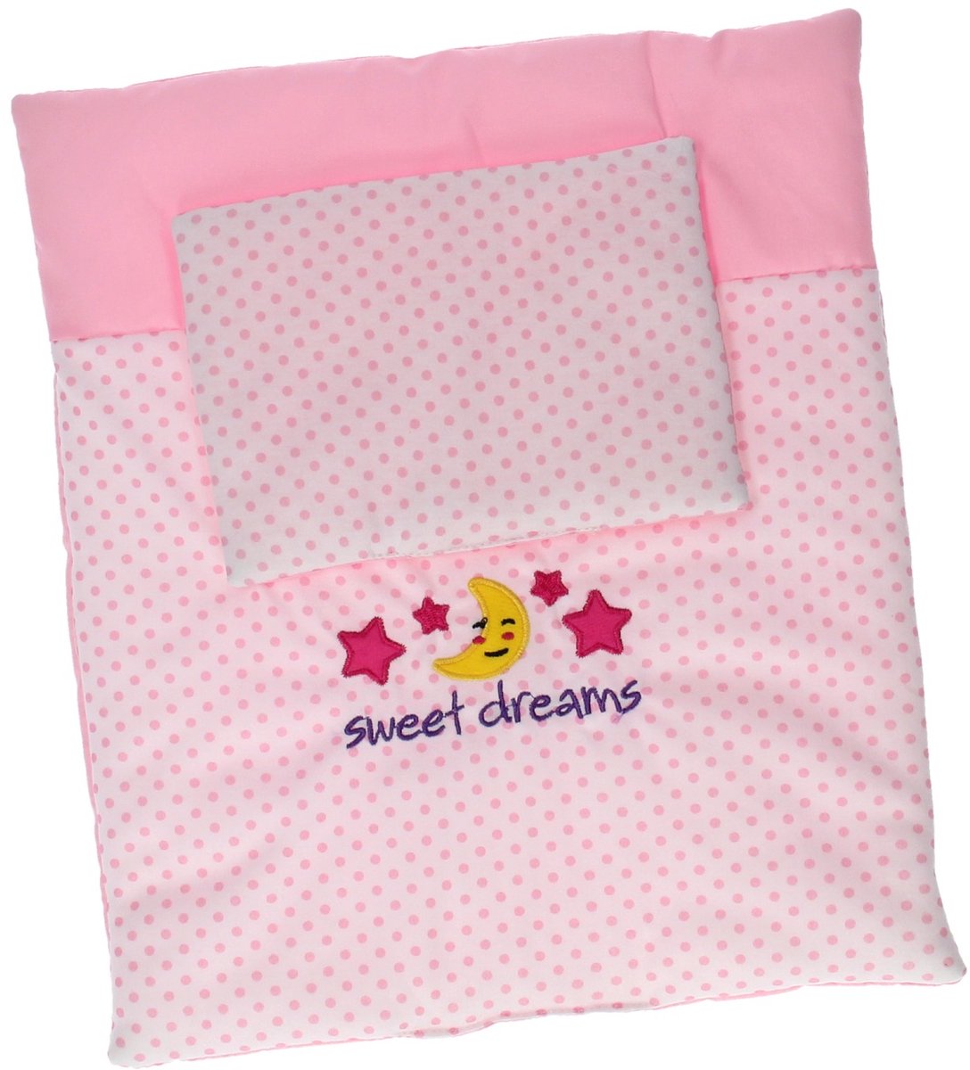 Baby Rose Doll Deken und Kissen Set