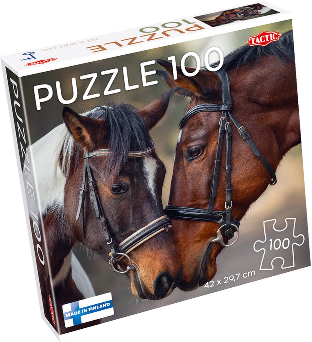 Taktische Puzzle -Puzzle -Pferde, 100..