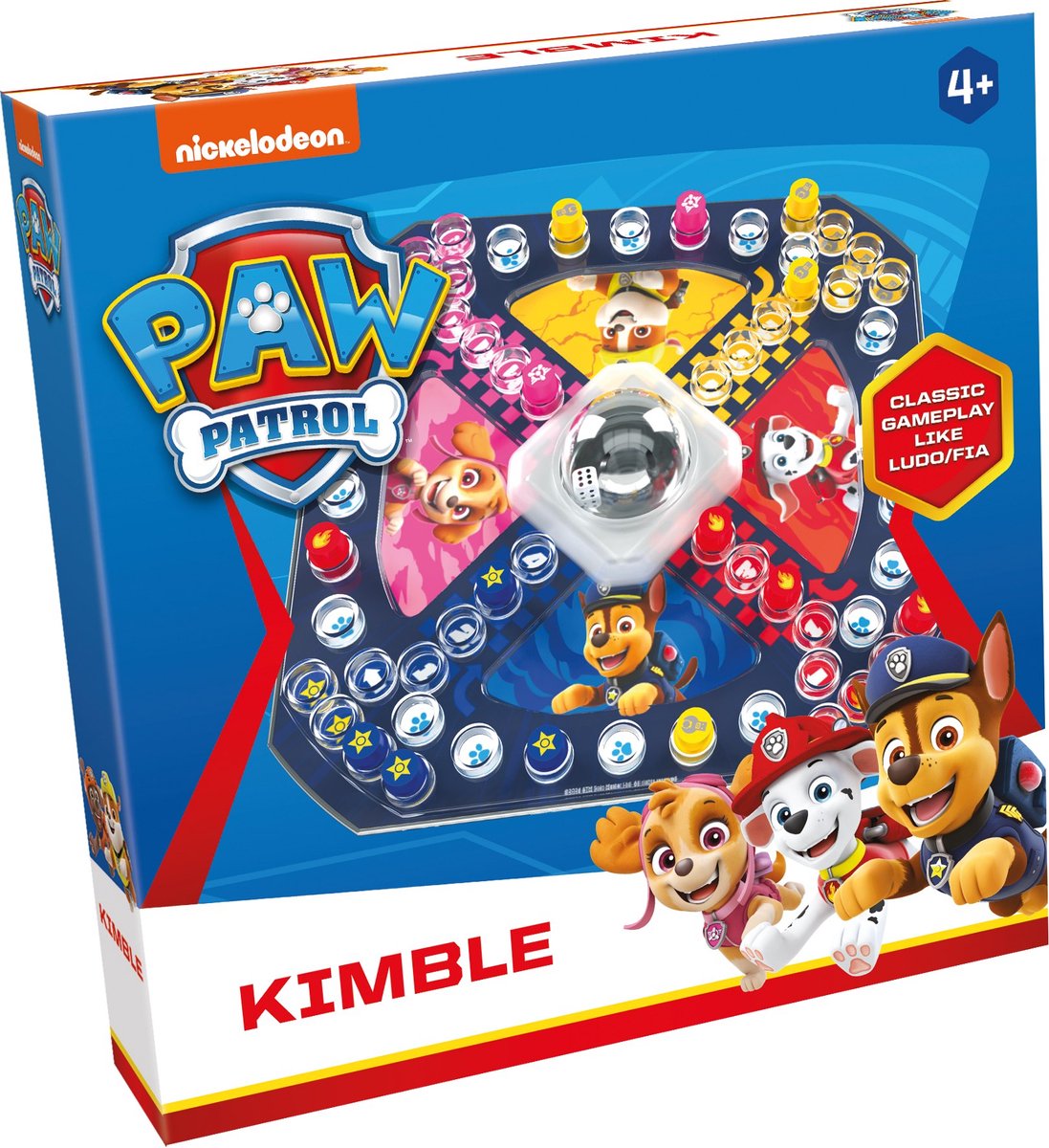 Selecta Paw Patrol Kimble Ludo-Spiel