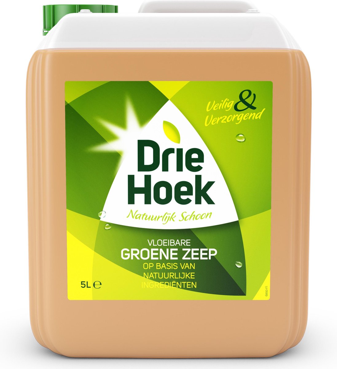 Dreieckseife Dreieck flüssige grüne Seife - 5l