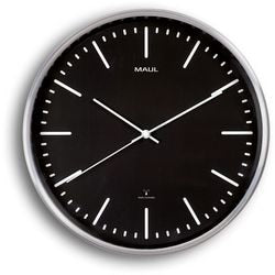 Radiogestuurde wandklok maul maulfly zwart