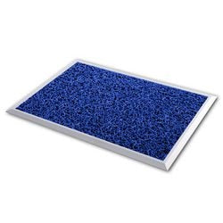 Entreemat sky hygiënisch blauw