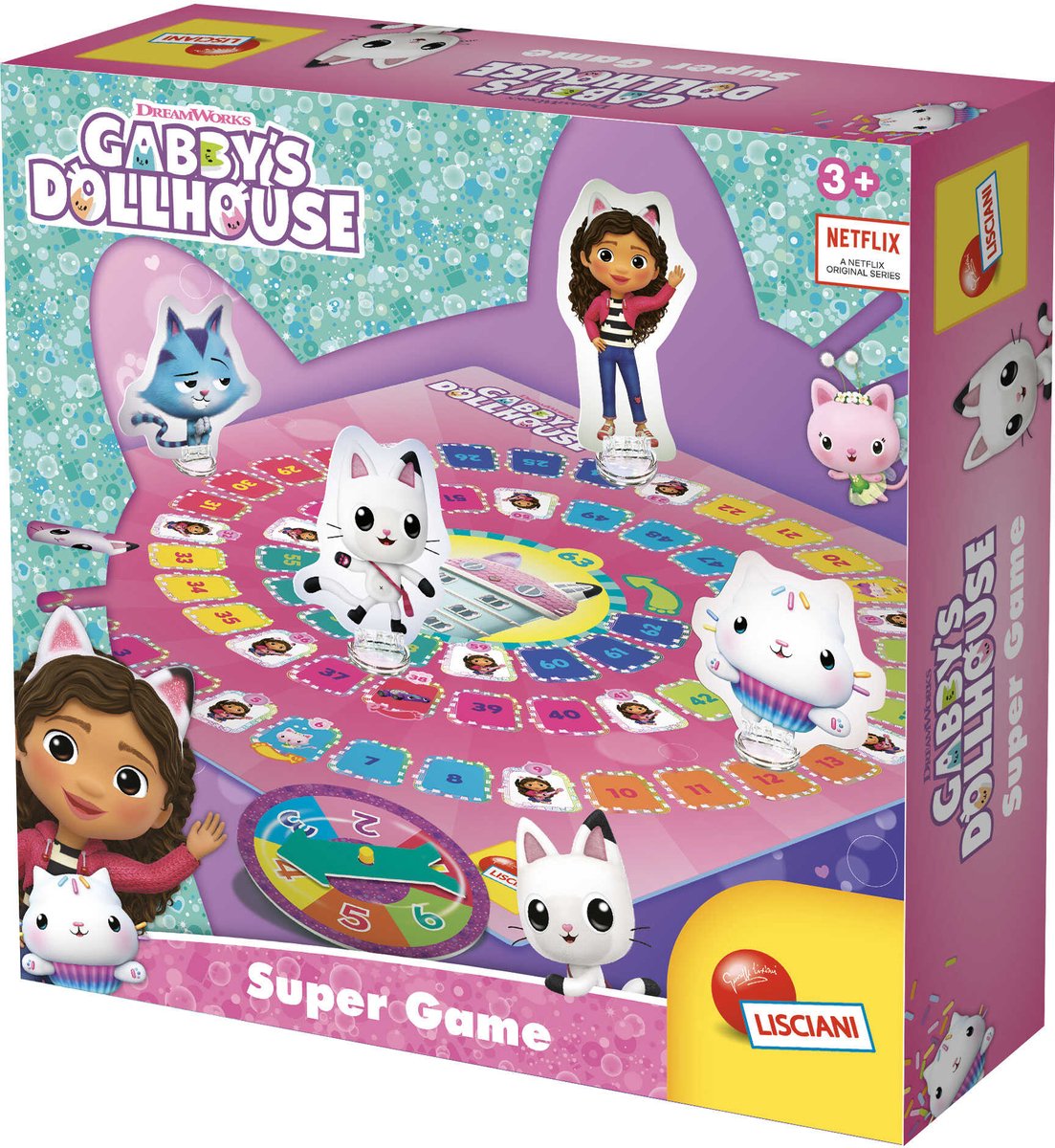 Lisciani Gabbys Puppenhaus-Superspiel