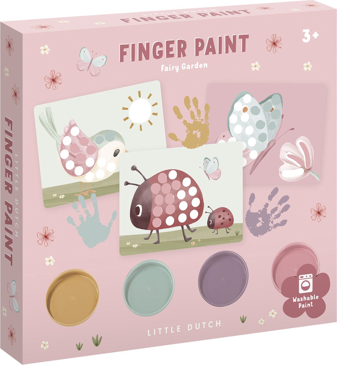 Little Dutch Fingermalset Feengarten