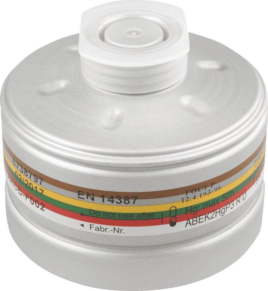 Dräger 1140 a2 b2 e2 k2 hg p3rd combifilter