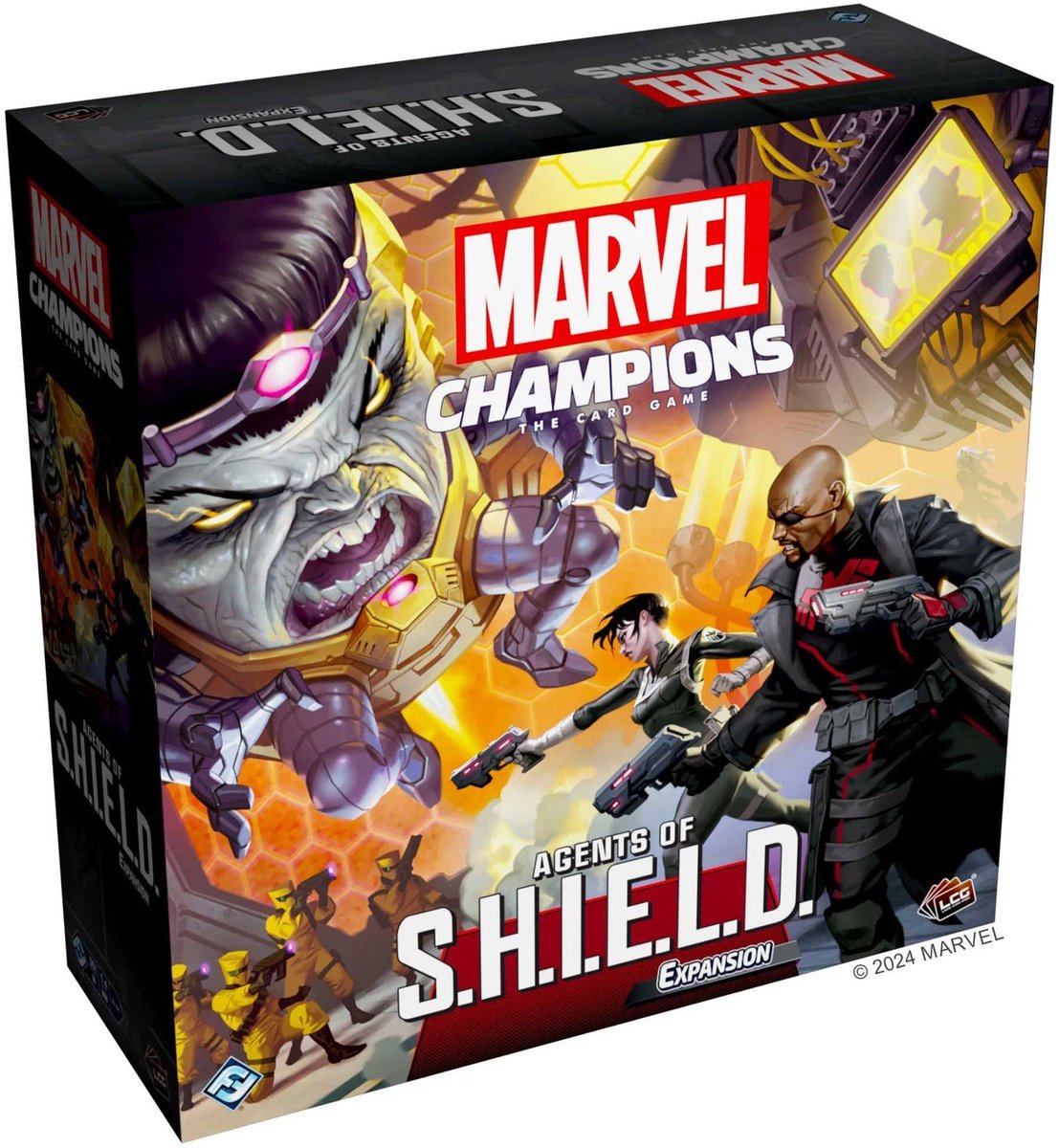 Marvel-Champions Agents of S.h.i.e.l.d. LCG – Kartenspiel – Erweiterungspaket