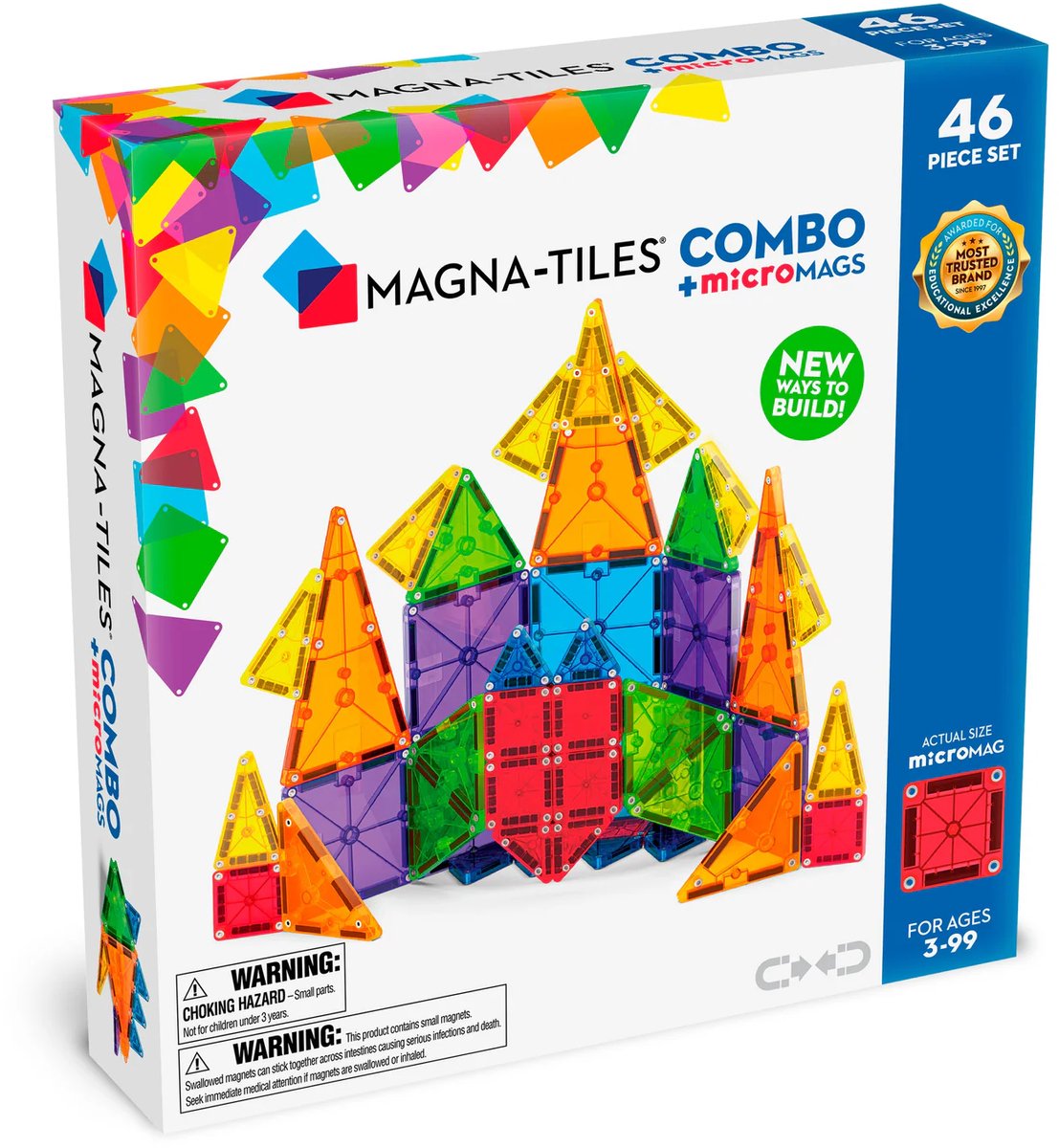 Magna-Fliesen | Kombi-Set mit 46 Teilen