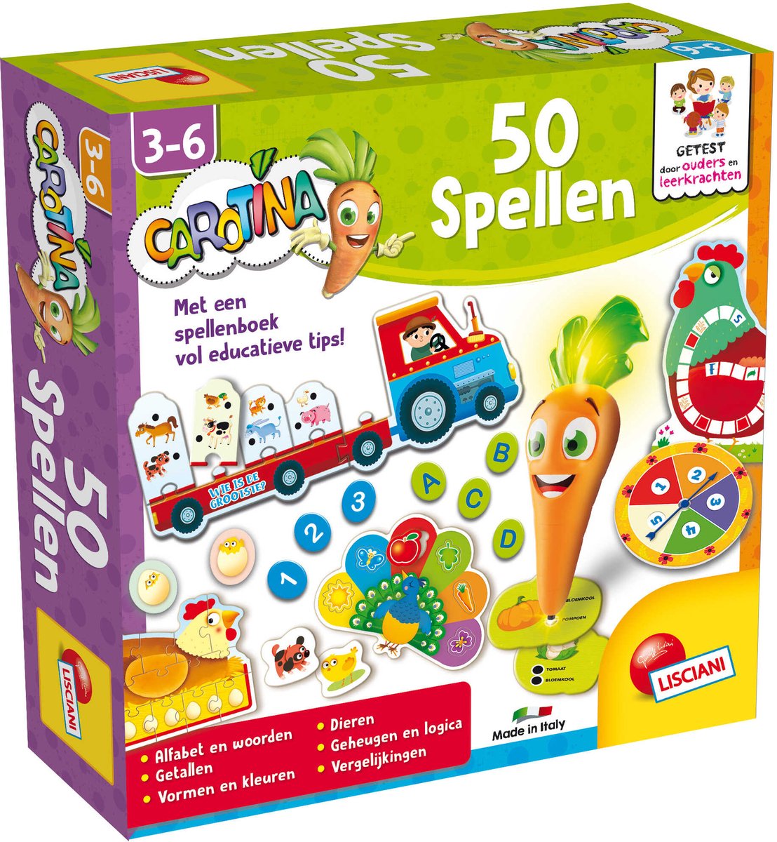 Lisciani Carotina Labor 50 Spiele