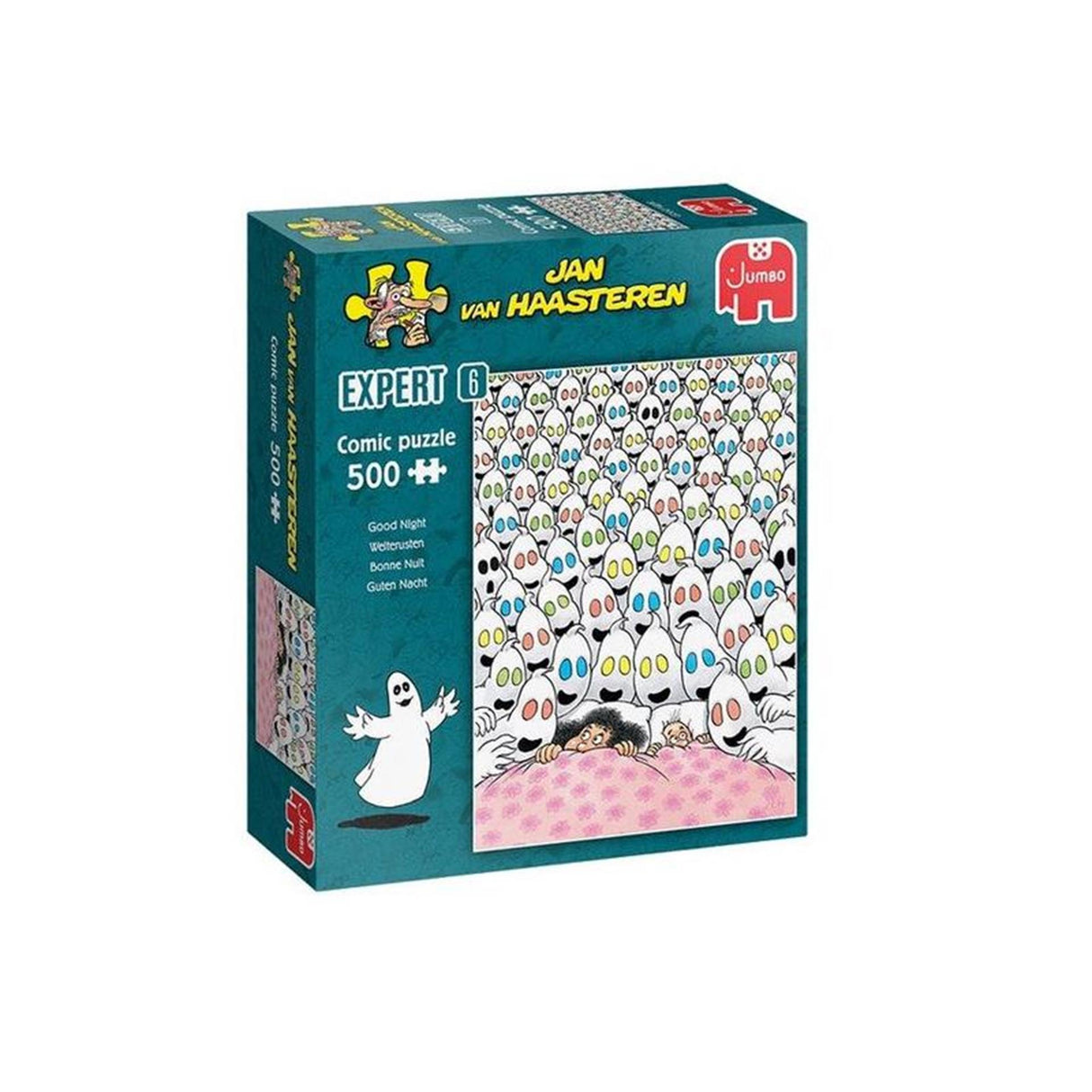 Jumbo Jan van Haasteren Puzzle - Experte 6 Gute Nacht, 500 Teile.