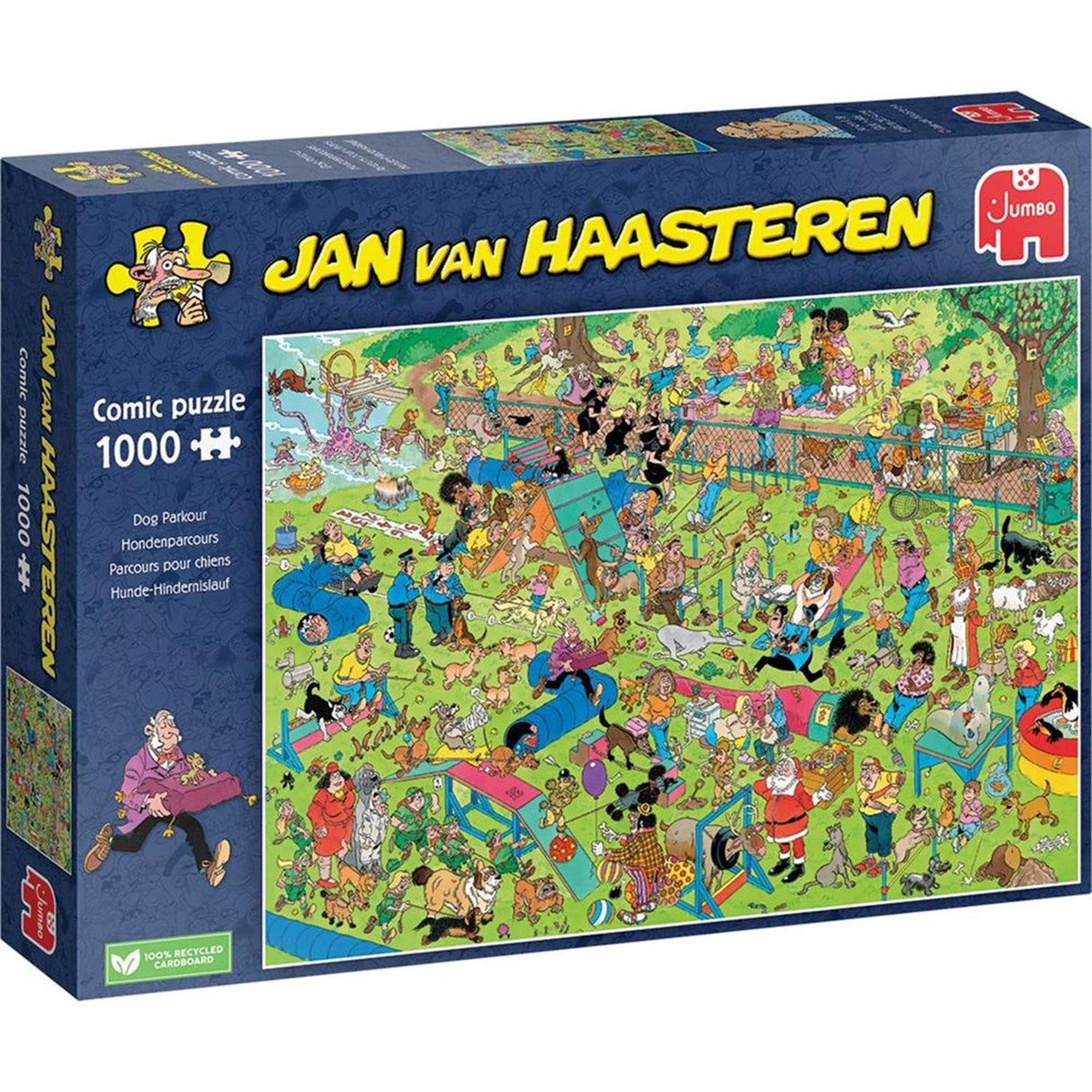 Jan van Haasteren - Hundeparcours, 1000 Stück.