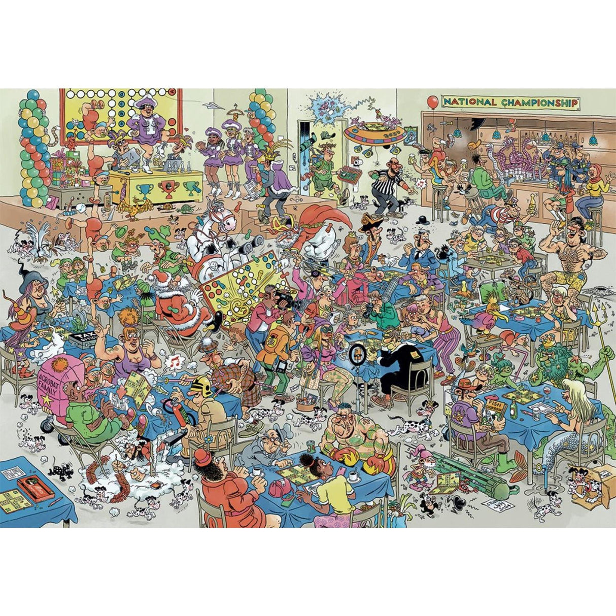 Jumbo JVH Puzzle nk Mann nerv dich nicht 1000 Teile