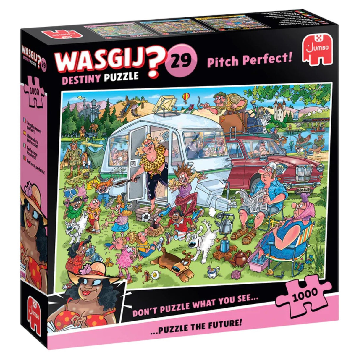 Jumbo Wasgij Destiny 29 Puzzle – perfekt! - 1000 Stk.