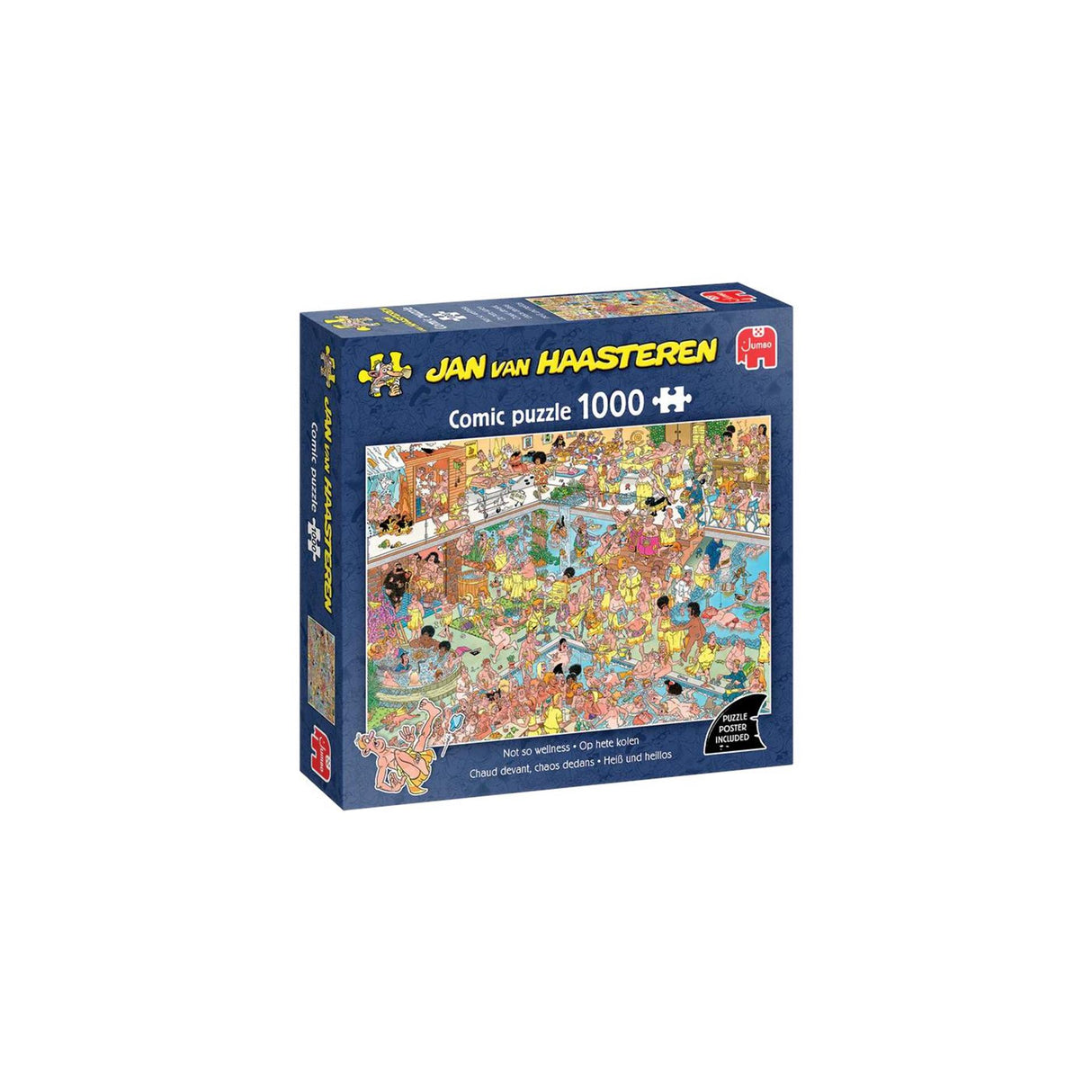 Jumbo-Puzzle jvh auf heißen Kohlen 1000tlg