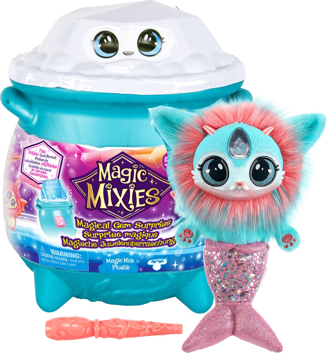 Elch Toys Magic Mixies Magical Juwel überraschende magische Kessel Wasser - Machen Sie Ihren Mixie Plushie