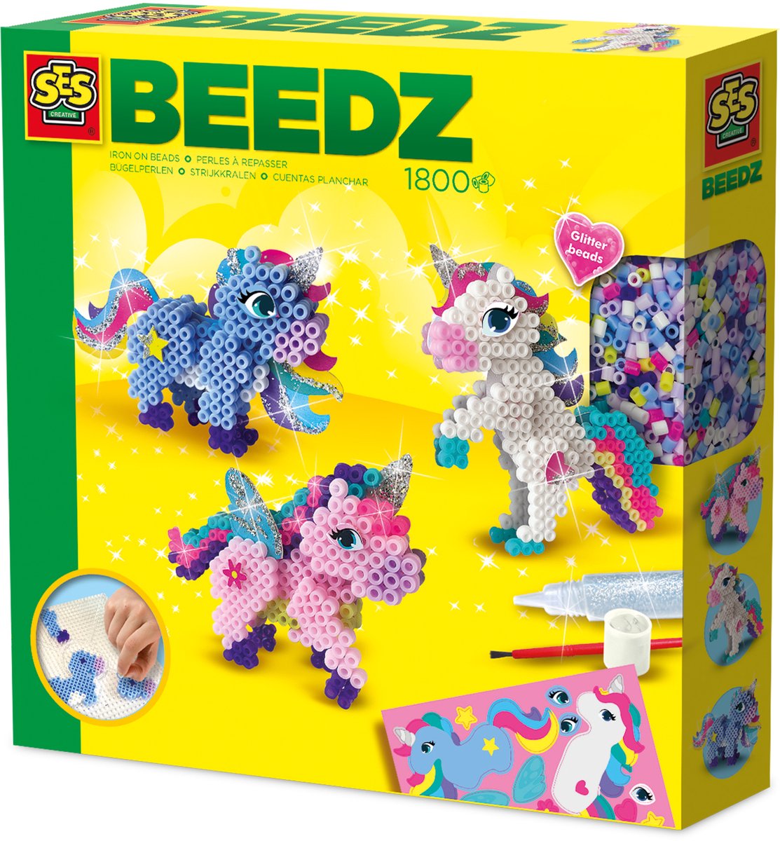 Ses Creative Ses Bügelperlen-Set – Einhörner
