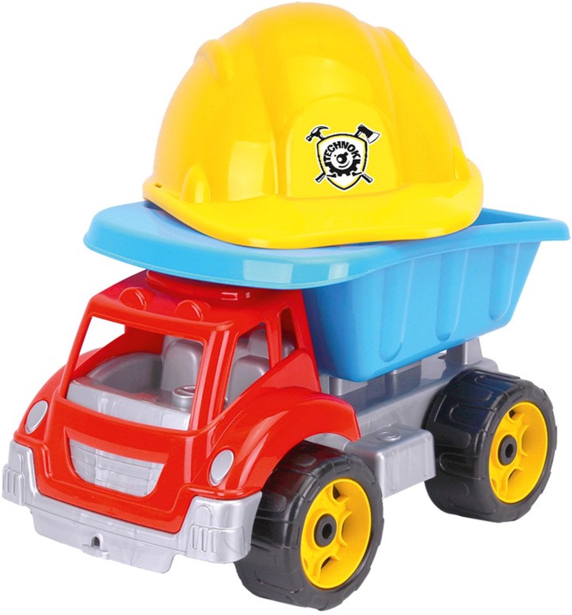 Paradiso Toys Muldenkipper + Helm