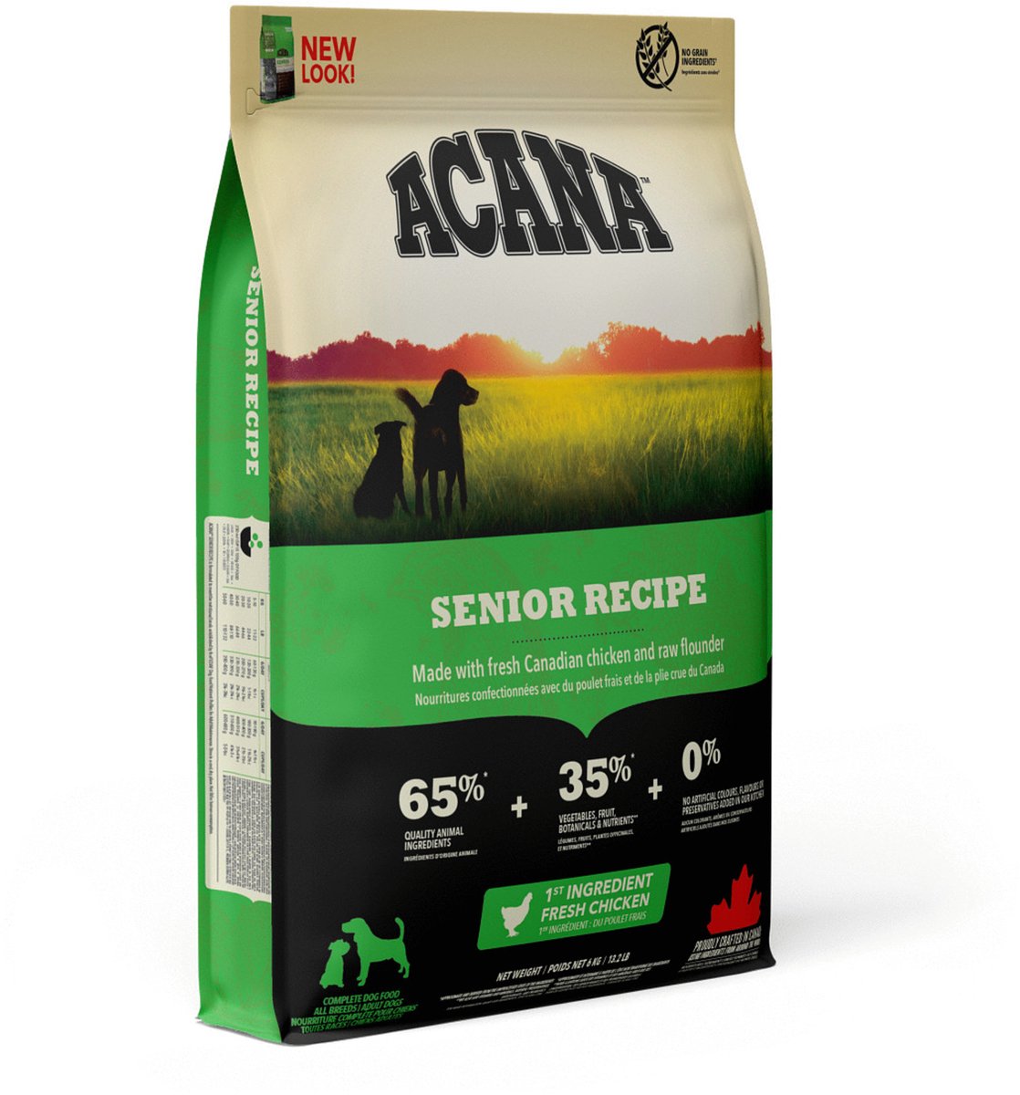 Acana-Seniorhund-Erbe
