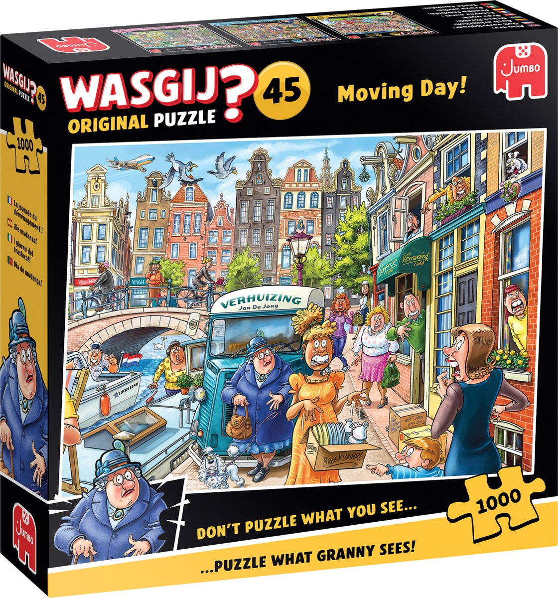 Wasgij original 45 – Umzugstag! - 1000 Teile Puzzle - Puzzle