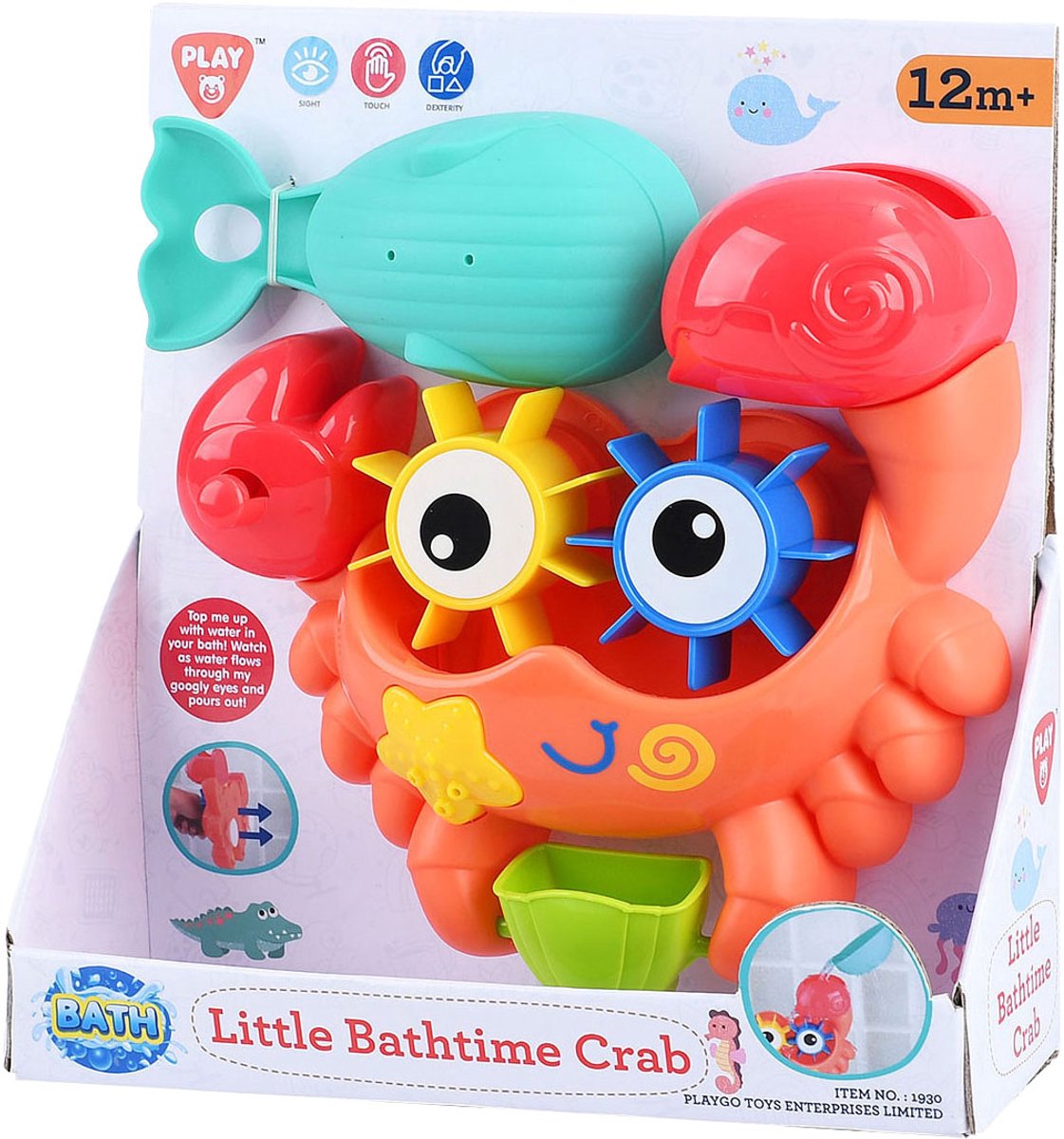 Playgo Badespielzeug Badekrabbe