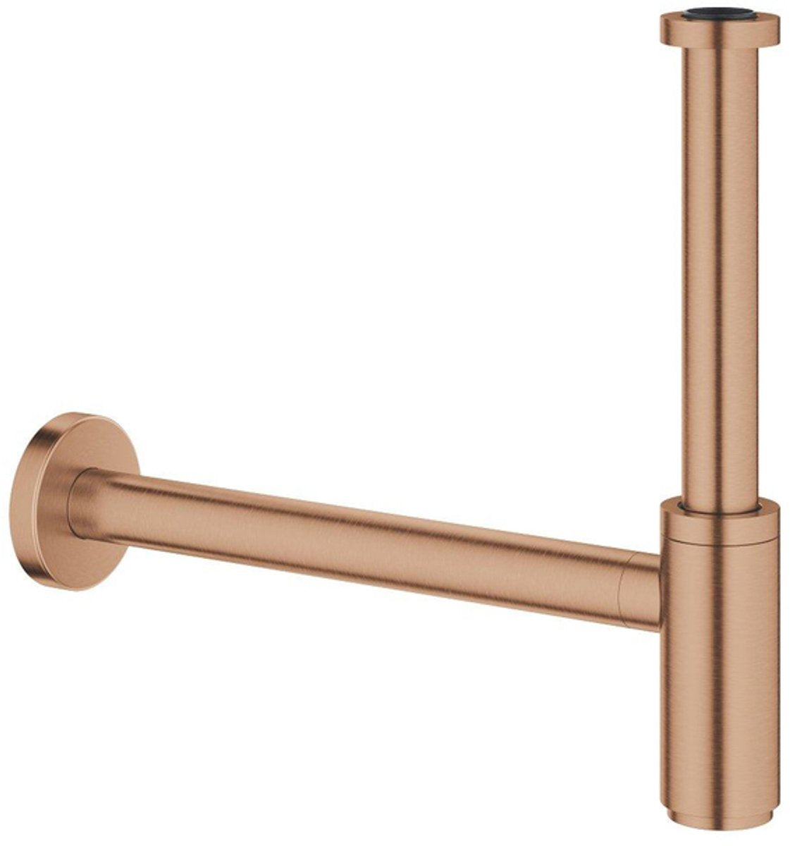 Grohe Design-Siphon 1 1 4 minimalistisch gebürstet warmer Sonnenuntergang