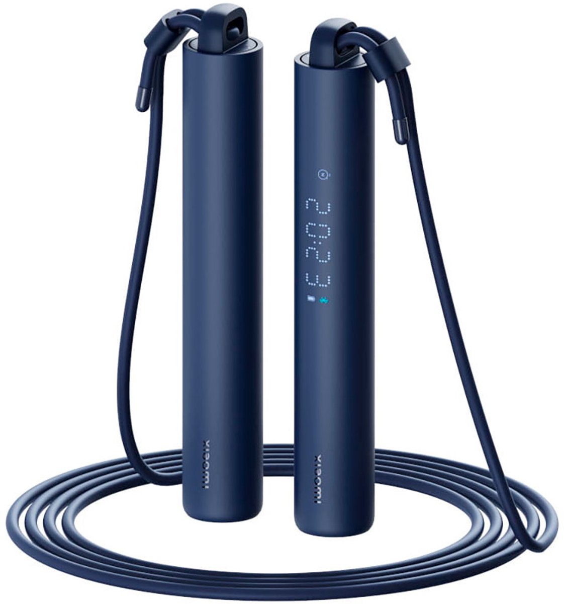 Xiaomi intelligentes Springseil | intelligentes Springseil | mit und ohne Kordel | Punktmatrix-Anzeige | Hallsensoren zählen genau | mi Fitness-App | bis zu 20 Tage Akkulaufzeit | USB-C