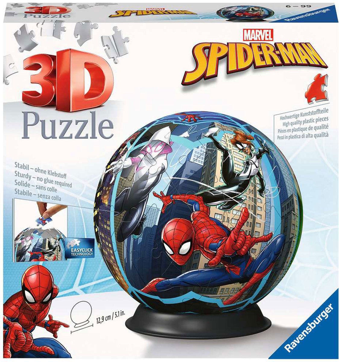 Ravensburger - Spiderman 3D -Puzzle 72st.