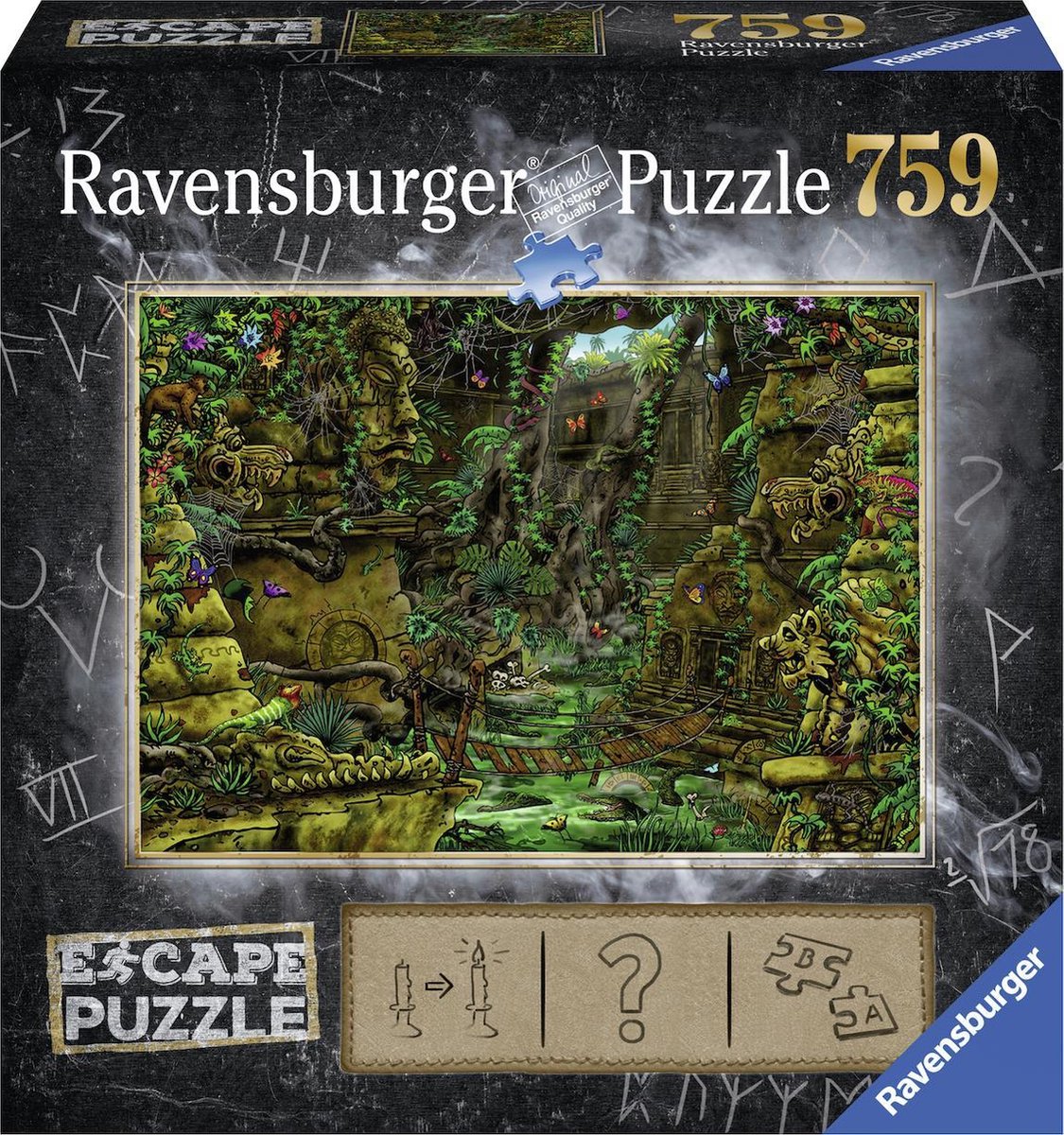 Ravensburger Fluchtpuzzle 2 Tempel Ankor Wat – 759 Teile